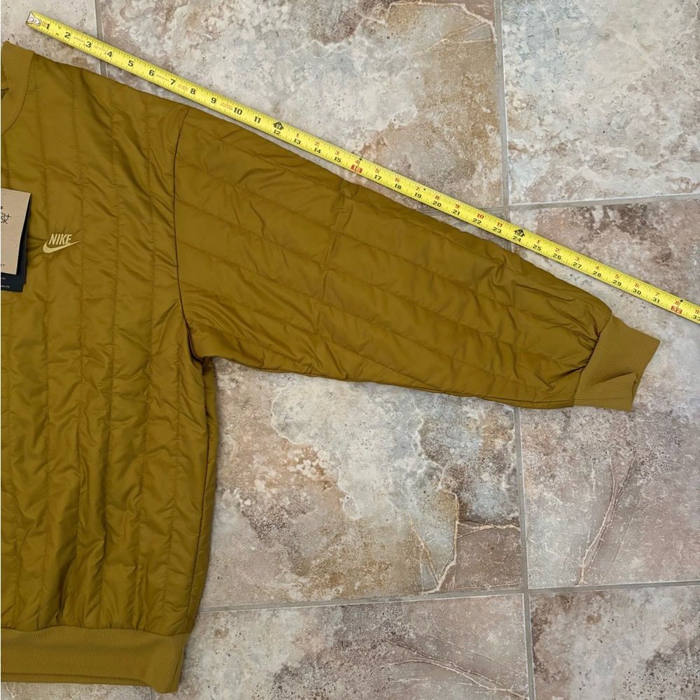 Nike Therma Fit Tech Pack Winter Crew Neck Quilted Men’s Insulated Pullover NWT - Picture 5 of 10